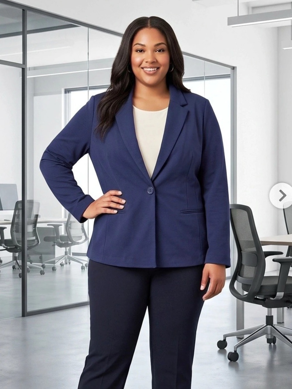 Liverpool Los Angeles The Essential Navy Blazer / Boyfriend Blazer Women's Blue
